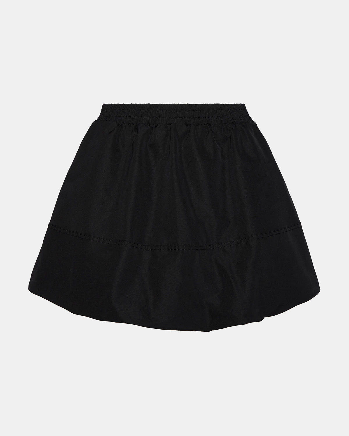 LUCA Skirt Black | Women's Bubble Mini Skirt | Steve Madden