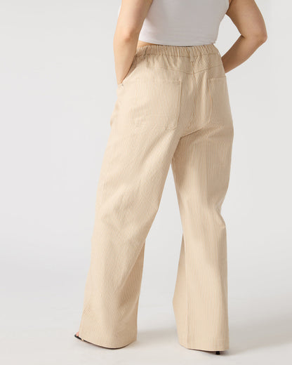 MINORCA Khaki Women's Wide-Leg Tie-Front Pant | Steve Madden