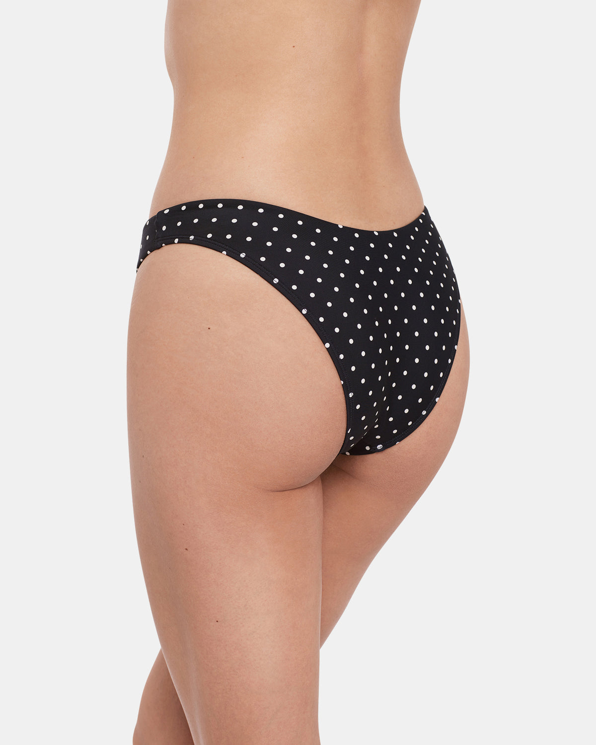 DARLING DOT BIKINI BOTTOM BLACK MULTI Women's Bikini Bottom | Steve Madden