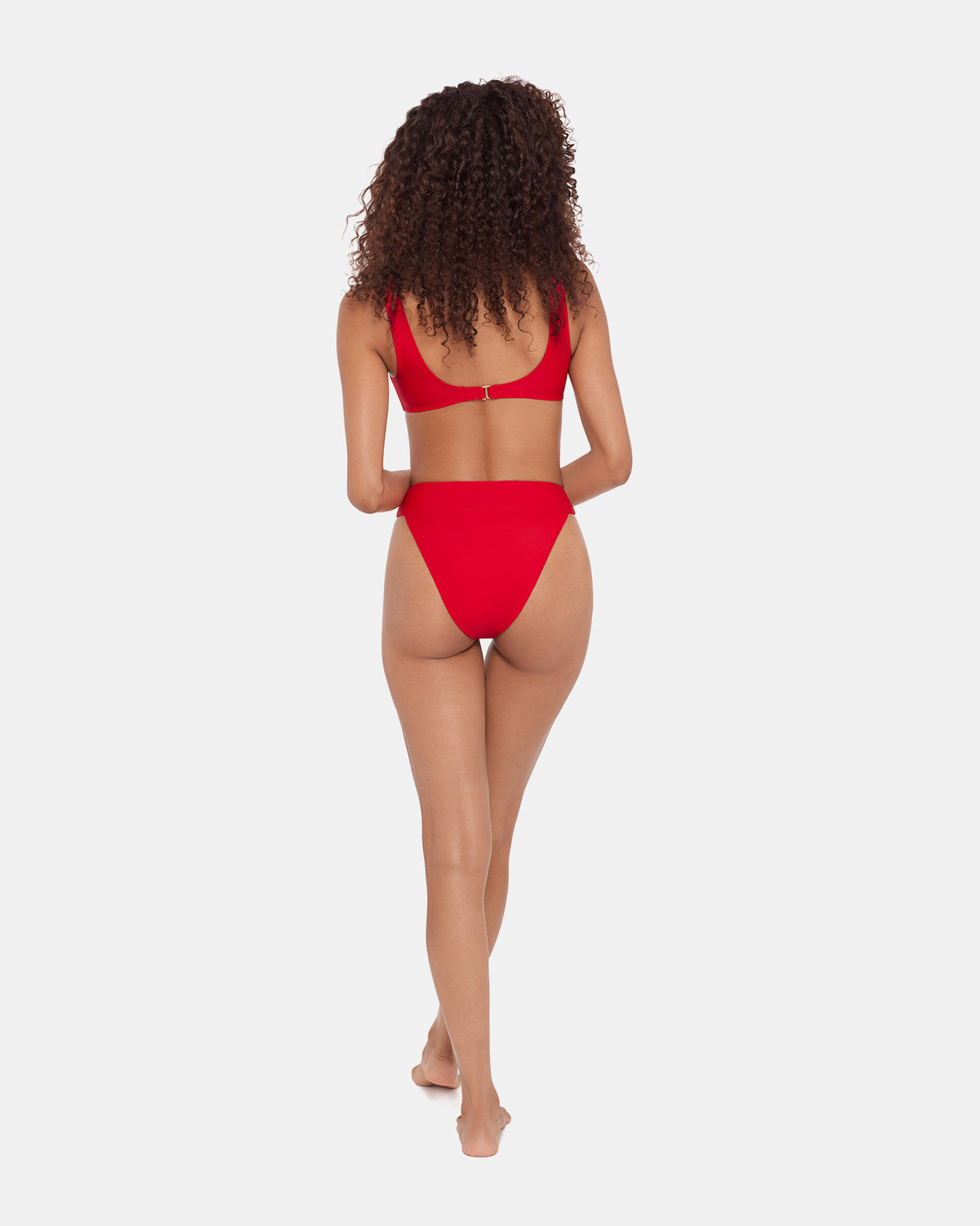 SLEEK 'N CHIC BIKINI BOTTOM Cherry Women's Cheeky Bikini Bottom | Steve Madden