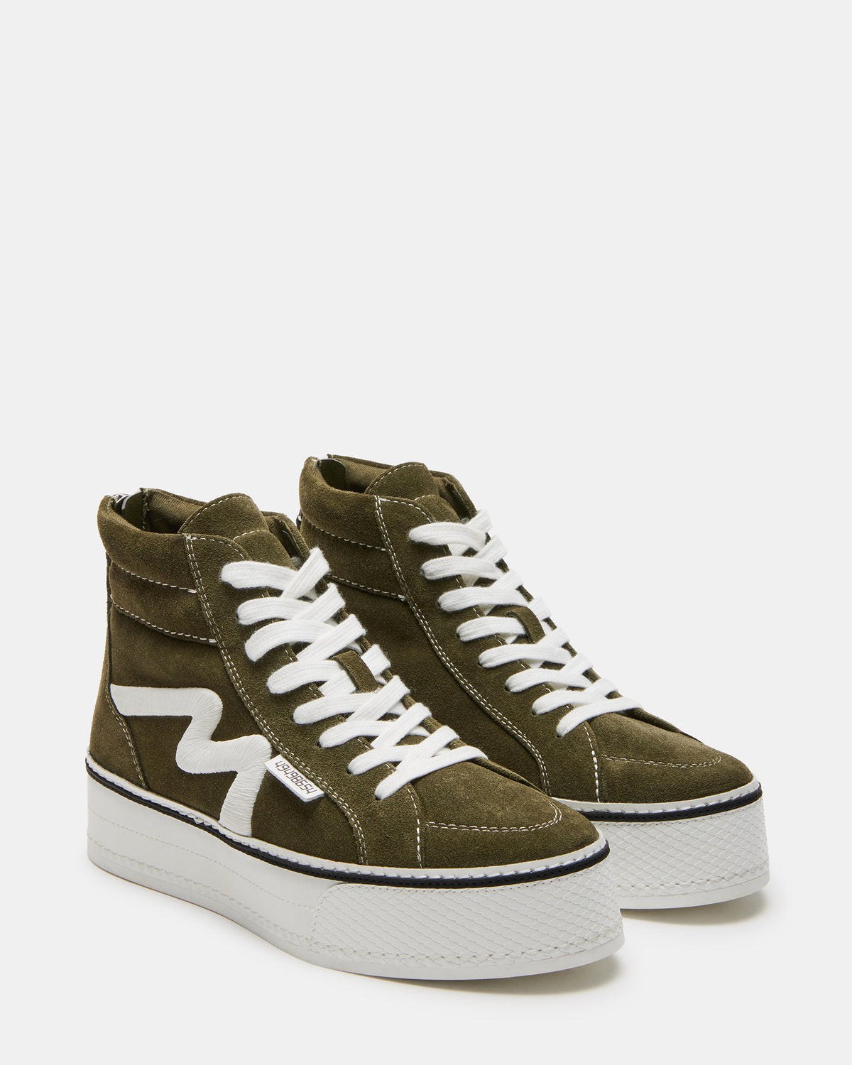 DECKY Olive Platform Sneaker | Women's Sneakers | Steve Madden