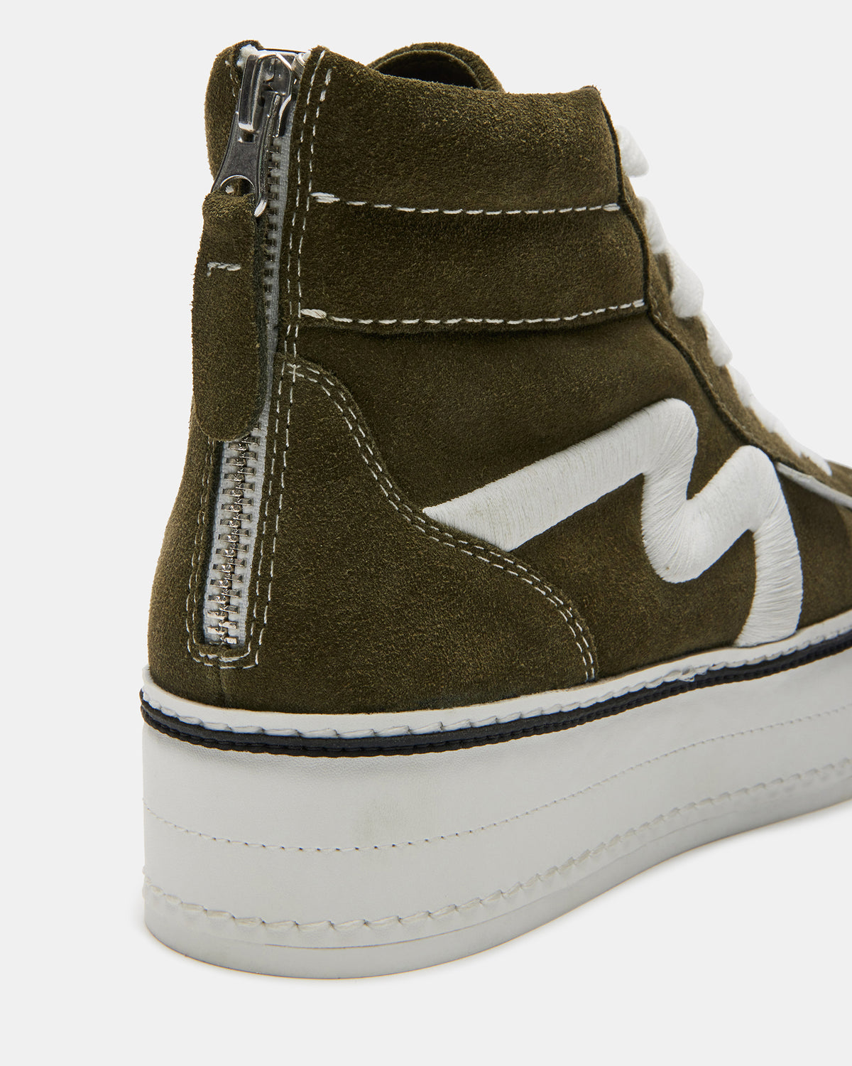 DECKY Olive Platform Sneaker | Women's Sneakers | Steve Madden