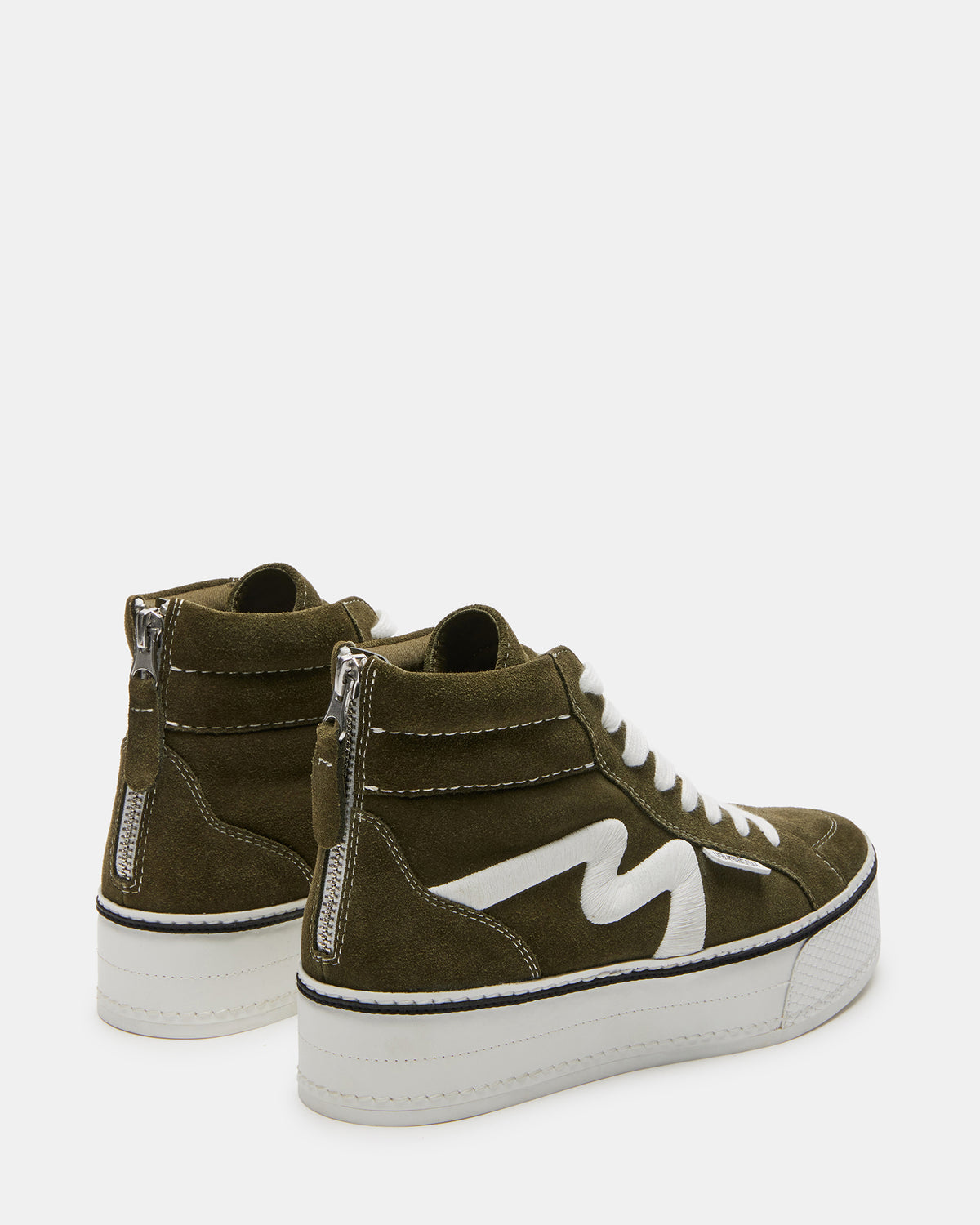 DECKY Olive Platform Sneaker | Women's Sneakers | Steve Madden