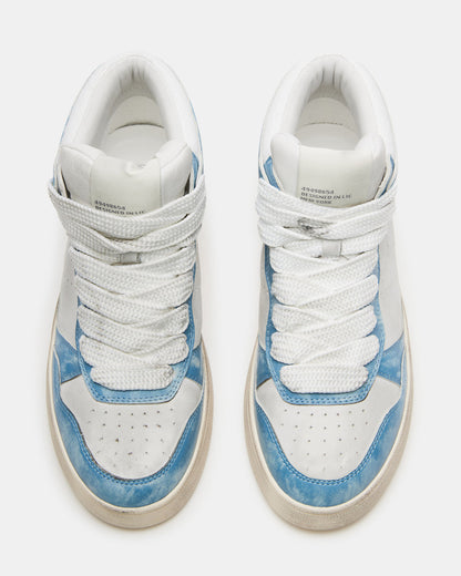 ENDLESS Blue Multi High-Top Lace-Up Sneaker | Women's Sneakers | Steve Madden