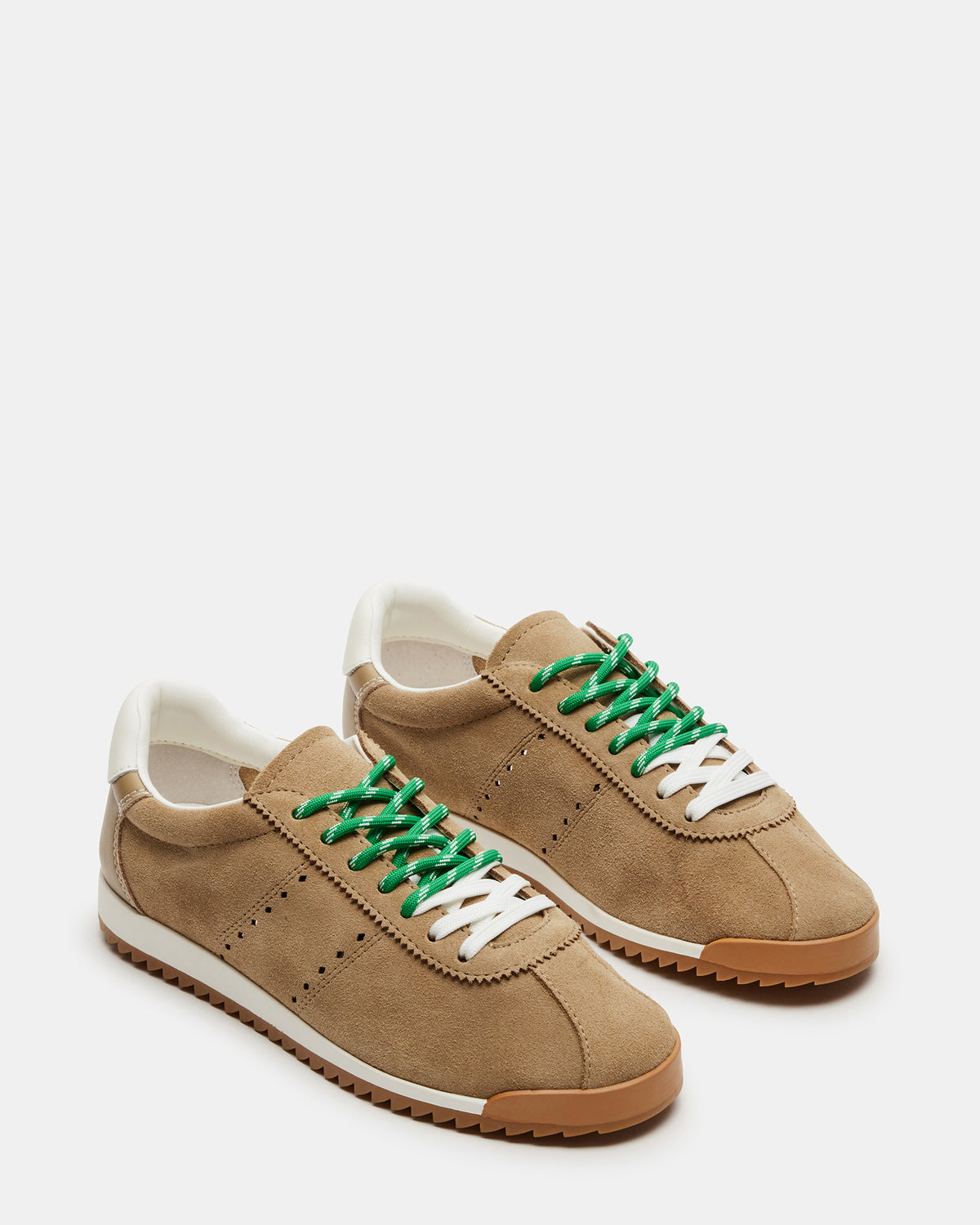 MIRAGE Sand Suede Women's Low-Top Sneaker | Steve Madden