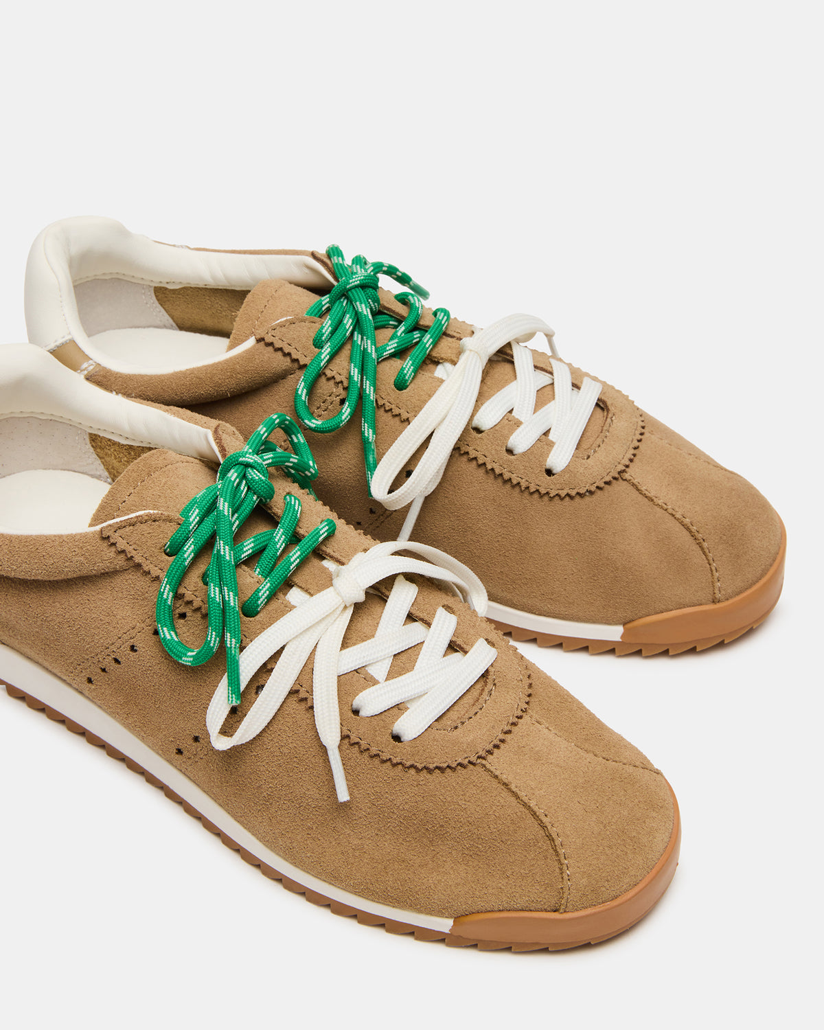 MIRAGE Sand Suede Women's Low-Top Sneaker | Steve Madden